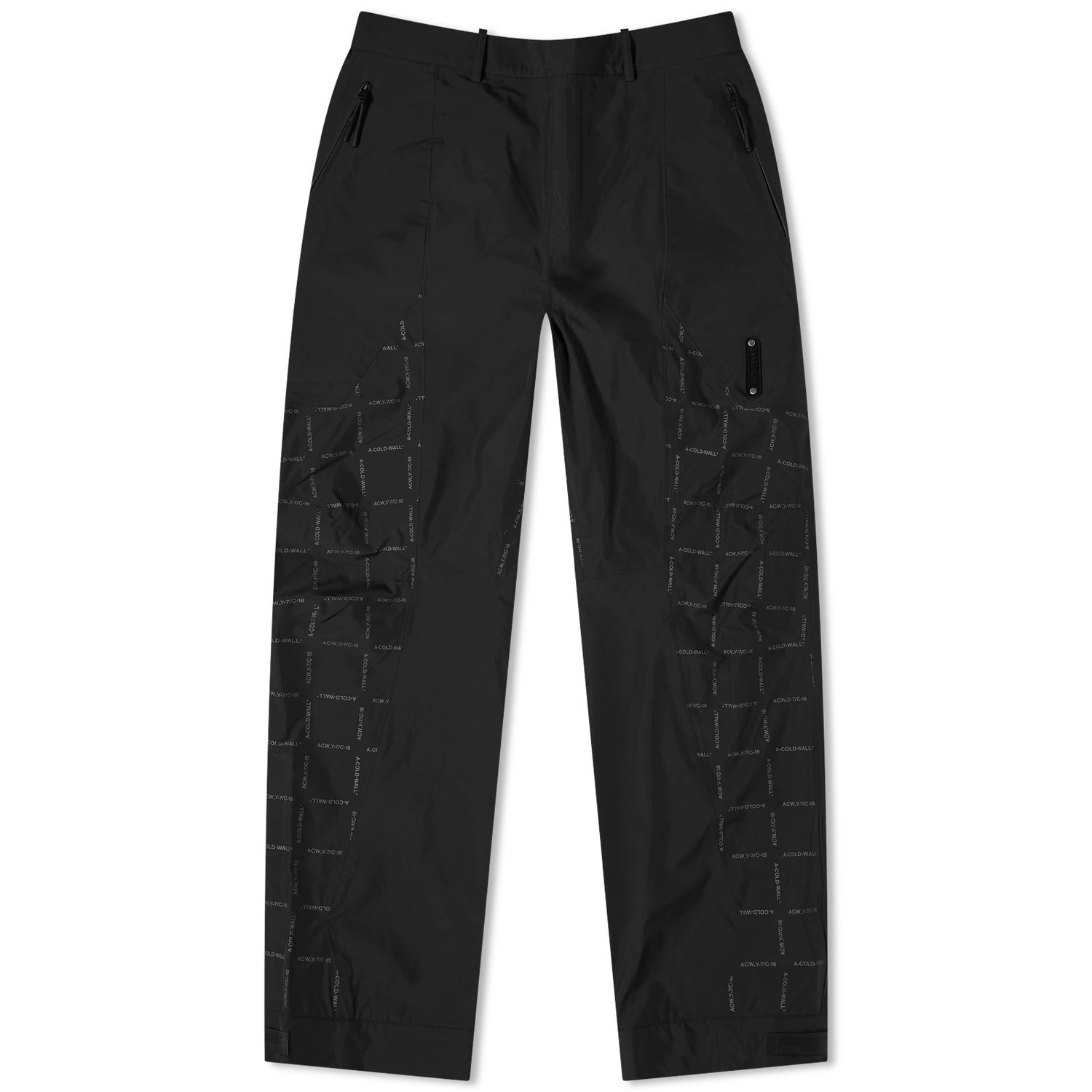 Bukser A-COLD-WALL* Grisdale Storm Trousers Sort | ACWMB176-BLK, 0