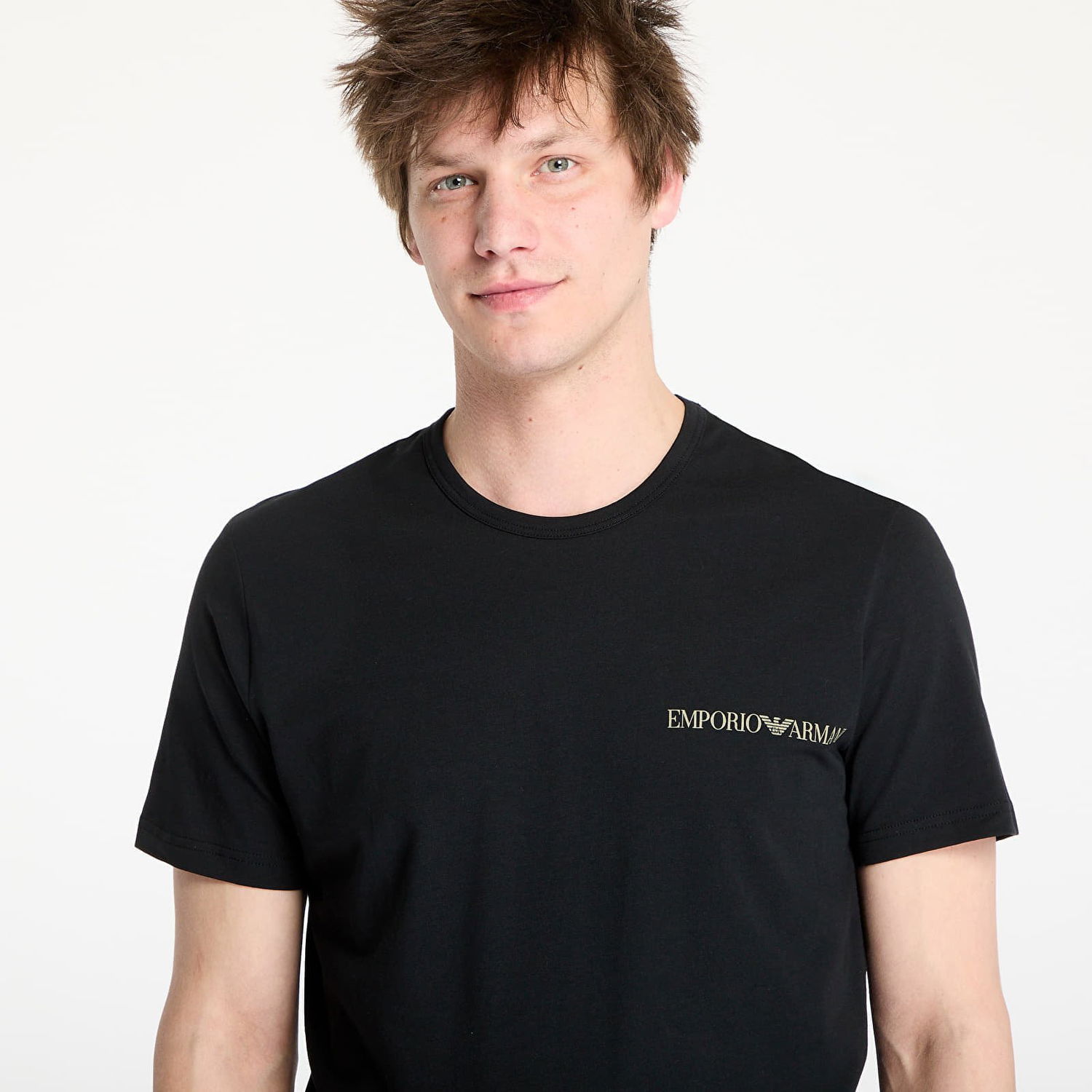 T-shirt Emporio Armani EA7 Emporio Armani 2-Pack Crew Neck T-Shirt Sort | EM000391AF10779MC005, 1