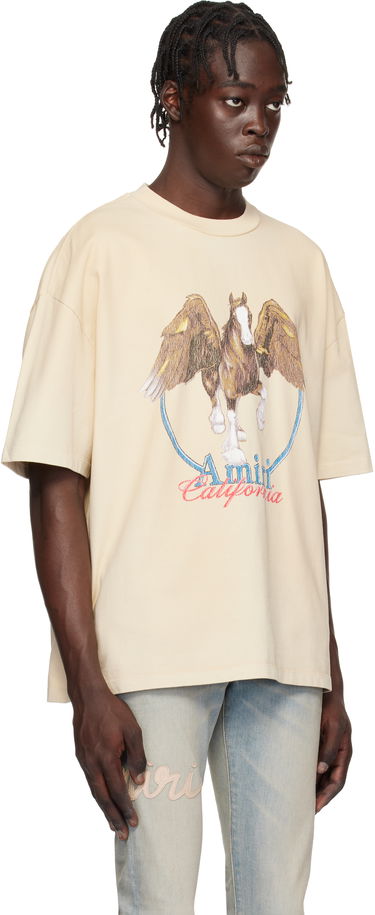 T-shirt AMIRI Vintage Wash Pegasus Graphic T-Shirt Sort | AMJYTE1130, 4