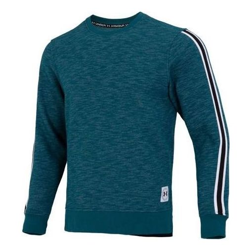 Sweatshirt Under Armour Fleece Crew Sweatshirt Blå | 1373814-716