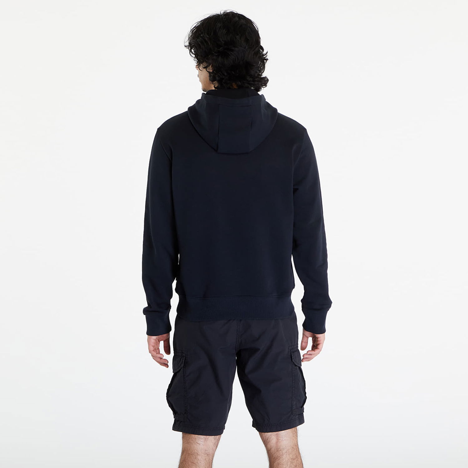 Sweatshirt Napapijri Balis Hoodie Black Sort | NP0A4H8A0411, 1