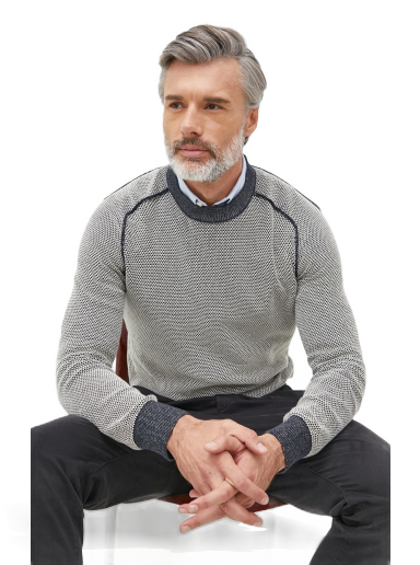 Sweater BOSS Crewneck Sweater Flerfarvet | 50474881