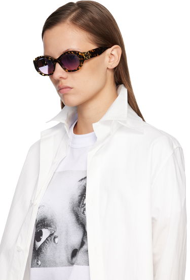 Solbriller Givenchy 4G Tortoiseshell Cat-Eye Gradient Sunglasses Flerfarvet | GV40091IW5255W 192337237546, 3