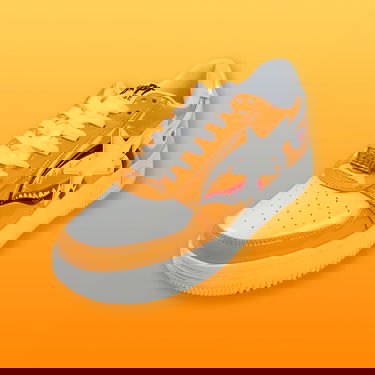 Sneakers og sko BAPE Shark Sta "Orange" Orange | 1G80191009-ORG, 4