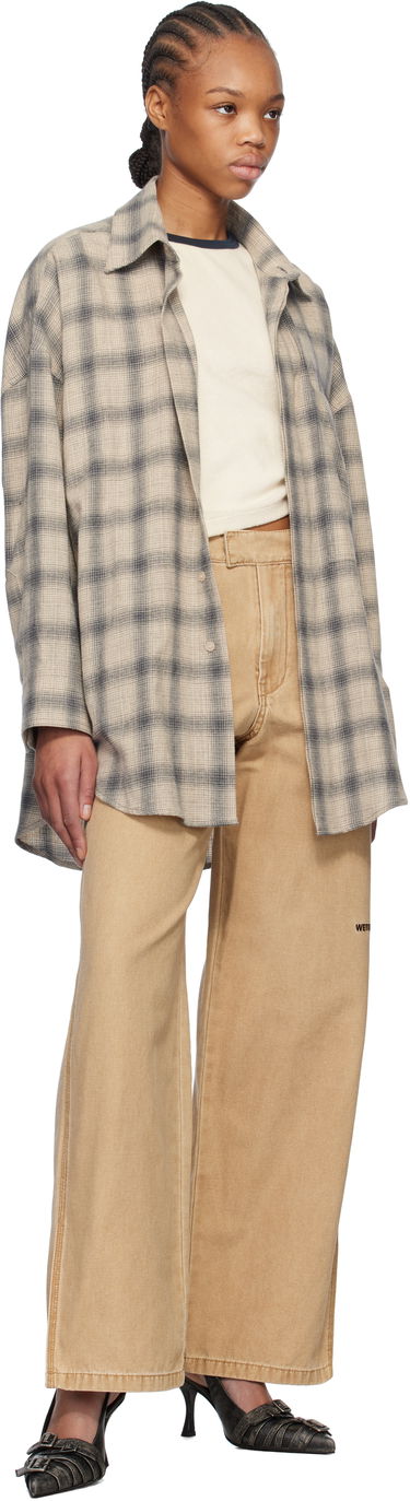 Bukser We11done We11done Work Trousers Beige | WD-PT0-25-288-W-BG, 3