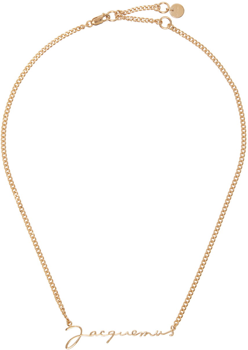 Halskæde Jacquemus Le Papier 'La Chaine ' Necklace Beige | 22H223JW333-5845, 0