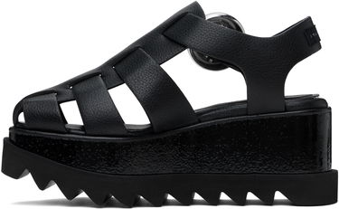 Sneakers og sko Stella McCartney Elyse Platform Heeled Sandals Sort | 810503AP0AV0, 2