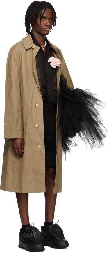 Trenchcoat Simone Rocha Simone Rocha Car Trench Coat Beige | 2068D 1247, 1