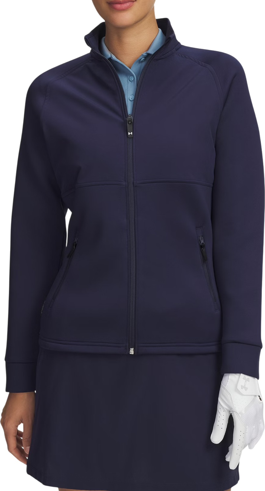 Jakke Under Armour Drive Pro Hybrid Full Zip Jacket Mørkeblå | 6005749-410, 0