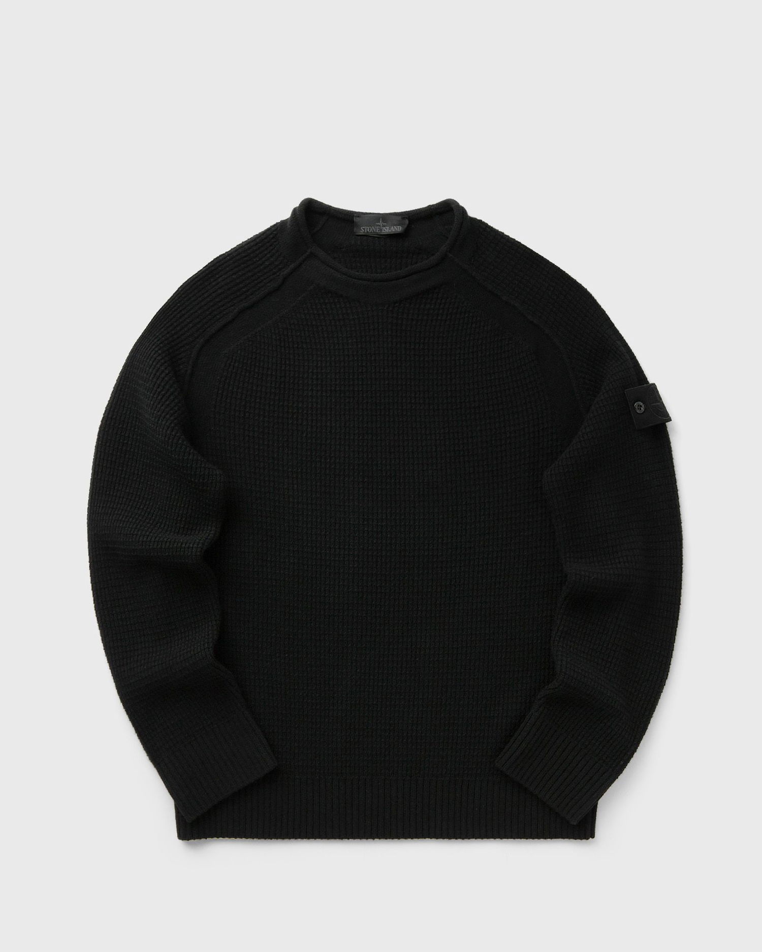 Sweater Stone Island Stone Island Ghost Crew Neck Sweater Sort | K2S155100082S00FG.V0029, 0