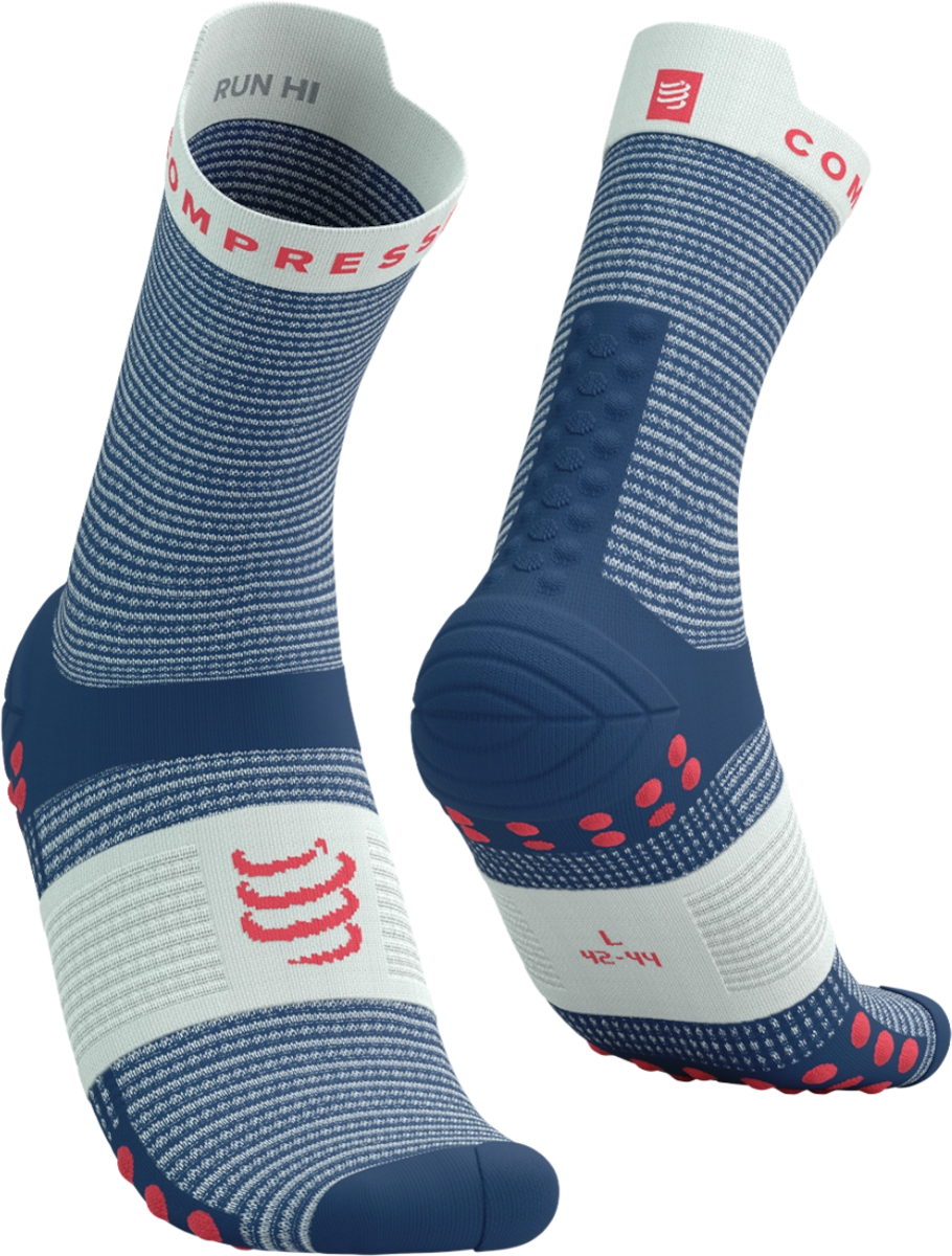 Sokker Compressport Compressport Pro Racing Socks V4.0 Run High Blå | xu00046b513, 0
