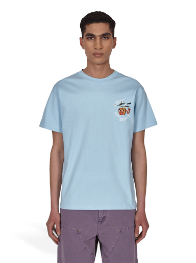 T-shirt Sky High Farm Love At First Sight T-Shirt Turkis | SHF01T003 1