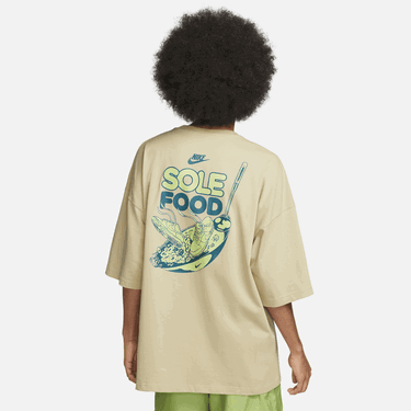 T-shirt Nike Sportswear Oversized Tee Beige | FB9807-783, 1
