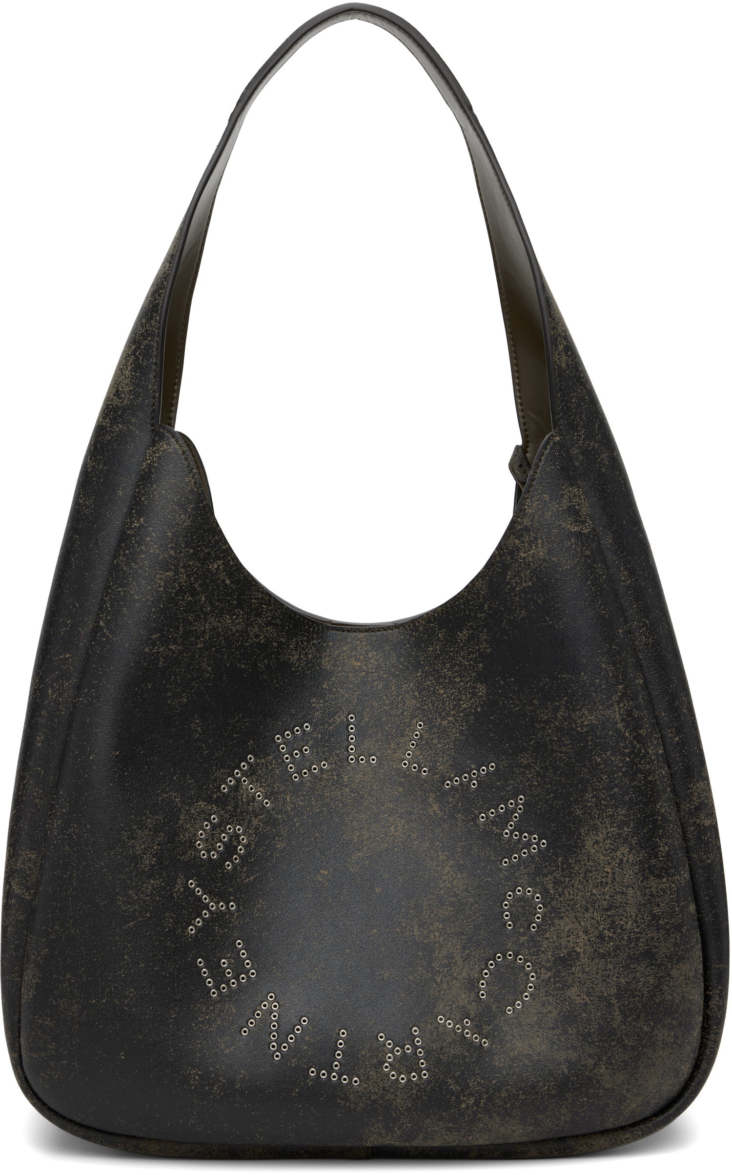 Mulepose Stella McCartney Stella McCartney Logo Slouchy Aged Large Tote Sort | 7B0102WP0591, 0