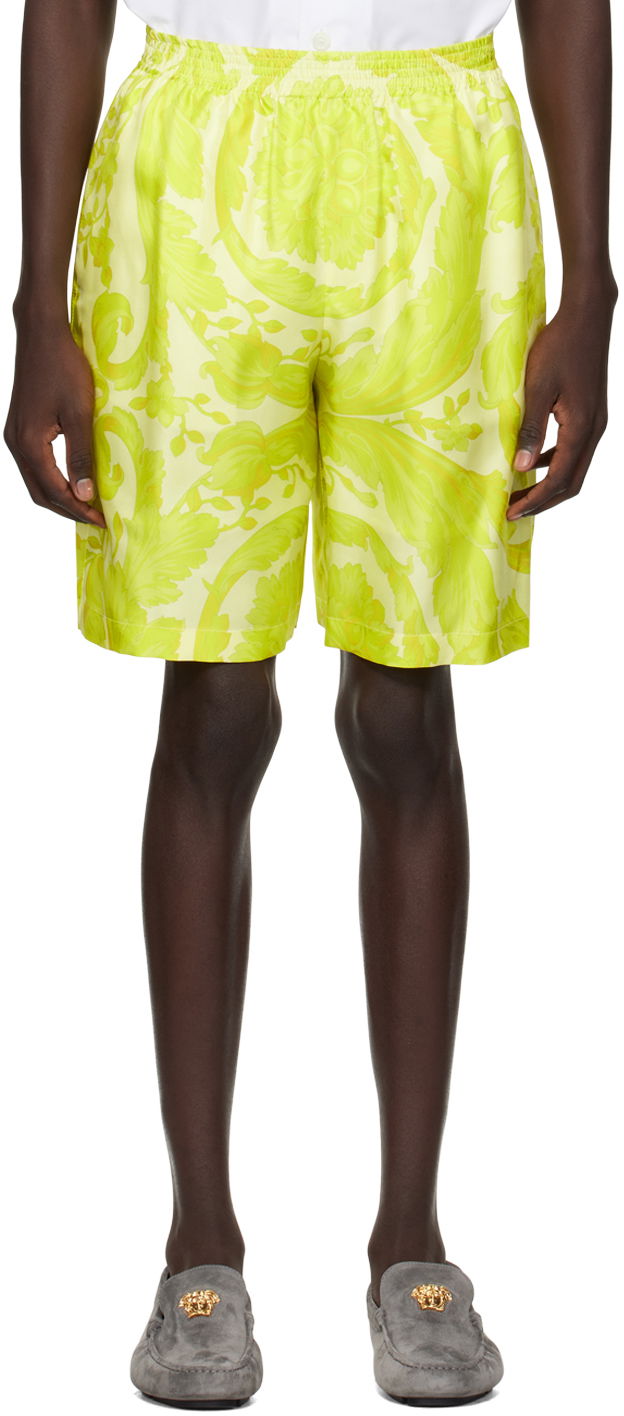 Shorts Versace Barocco Shorts Gul | 1002476_1A09582, 0