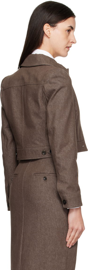Jakke Max Mara Max Mara Carpa Cropped Jacket Brun | 2511041013600, 2