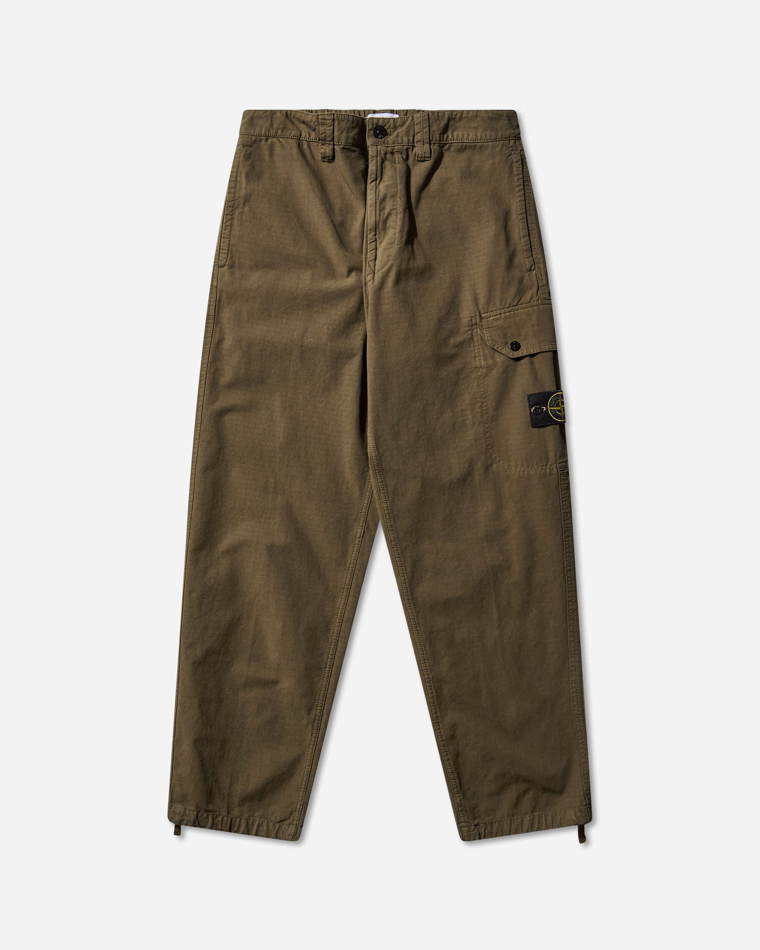 Cargo bukser Stone Island Organic Cotton Ripstop Cargo Pants Grøn | K2S15-3100011-S0211 V0054, 1