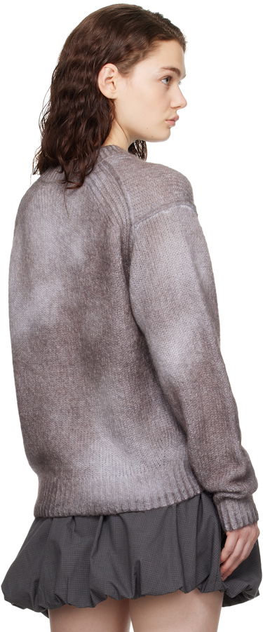 Sweater Acne Studios Sprayed Crewneck Sweater Grå | A60546-, 2