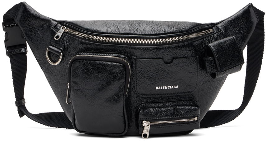 Taljetaske Balenciaga Superbusy Belt Bag Sort | 703143-210C8-1000, 0