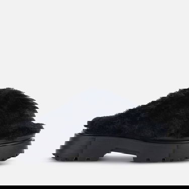 Sneakers og sko Hogan Hogan H644 Chunky Faux Fur Mule Sort | HXW6440FC303H6B999, 0