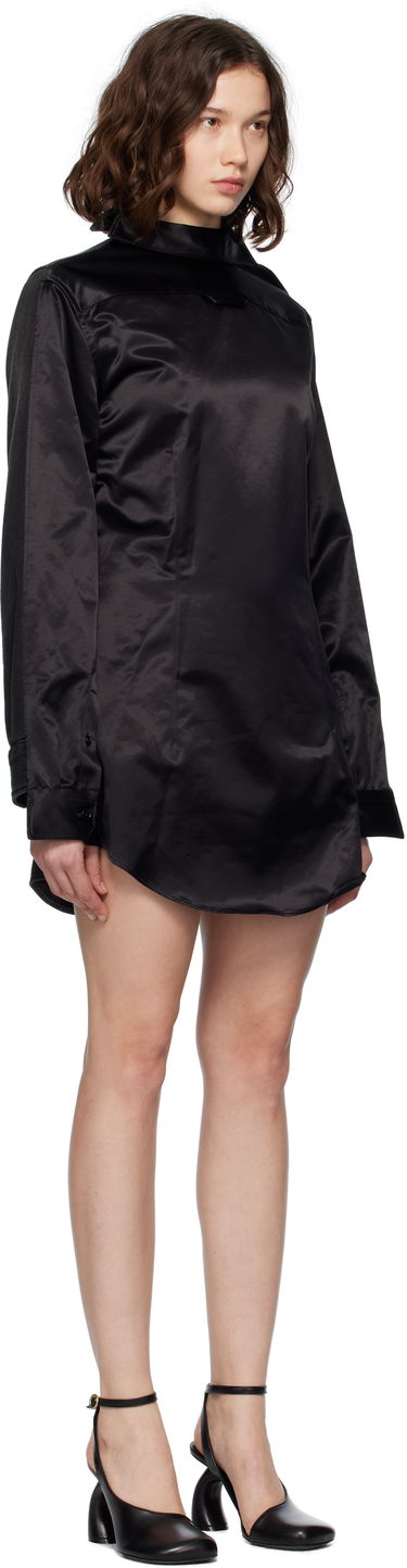 Kjole Maison Margiela MM6 Maison Margiela Satin Mini Dress Sort | S52DA0069 MTN084, 1