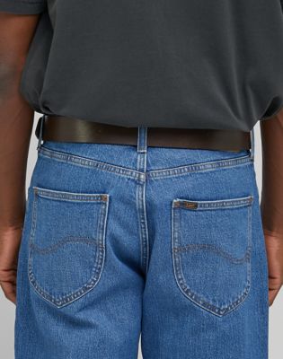 Bælter Lee Leather Belt Logo Buckle Brun | 112331209:95, 0