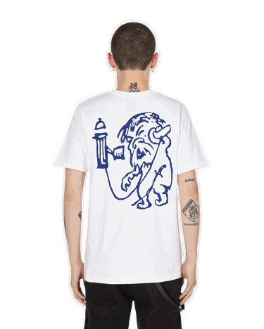 T-shirt NTS Slam Jam Gremlin Tune Hvid | NTSGREMTEE 001, 5