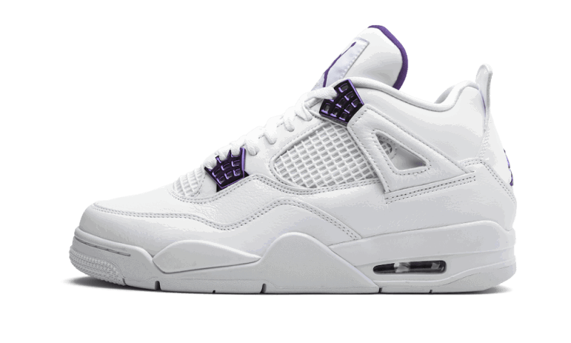 Sneakers og sko Jordan Air Jordan 4 Retro "Purple Metallic" Hvid | CT8527-115, 0