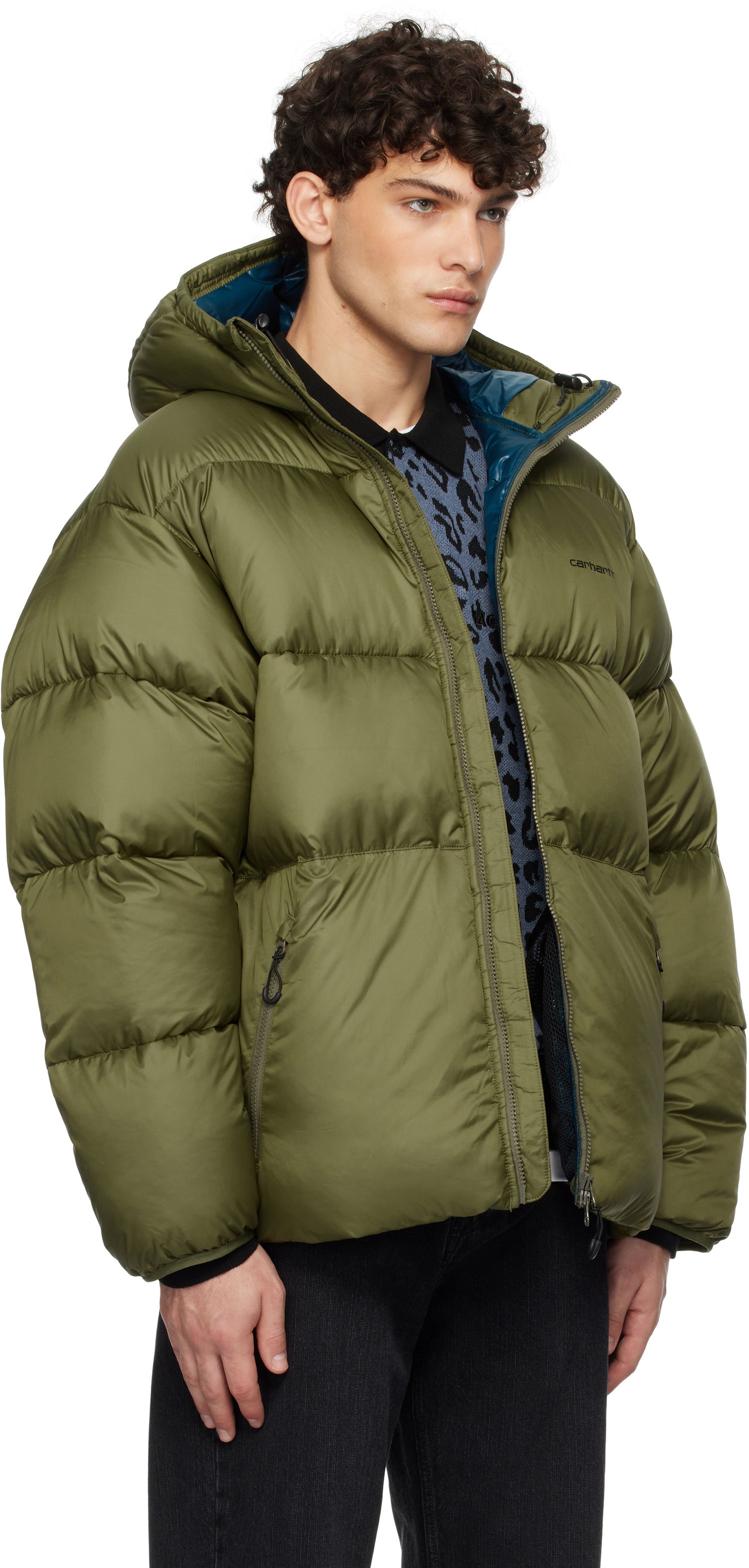 Puffer jakke Carhartt WIP Toronto Puffer Jacket Grøn | I033920, 1