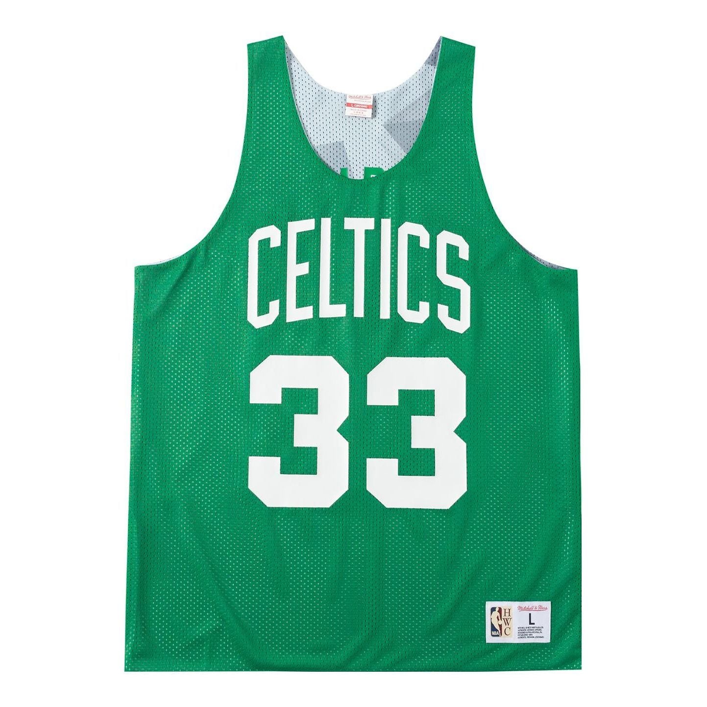 Tanktop Mitchell & Ness Celtics Basketball Jersey Grøn | TMTK3208-BCEYYLBIKYGN, 0