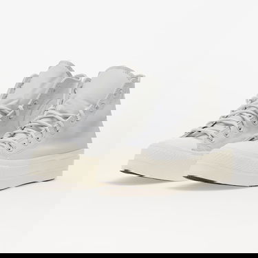 Sneakers og sko Converse Chuck Taylor All Star Lift Platform Luxe Workwear "Moonbathe/ Egret/ Moonbathe" Hvid | A05248C, 5
