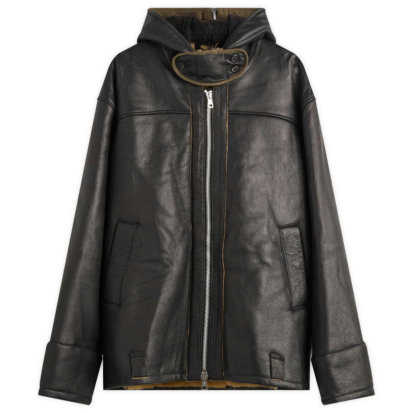 Jakke OUR LEGACY Our Legacy Blizzard Shearling Jacket Sort | M4259BN
