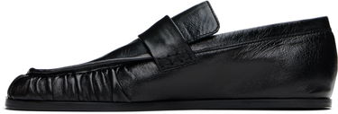 Tøj Jil Sander Jil Sander Leather Loafers Sort | J16WR0022_P4835, 2