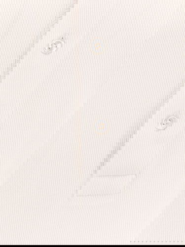 T-shirt Tom Ford Long Sleeve Henley T-Shirt Beige | JHL014JMC048S25AW004, 2