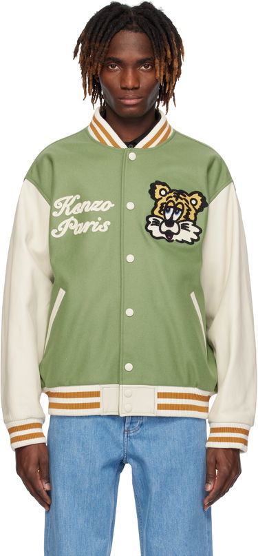 Bomberjakke KENZO VERDY Edition Varsity Bomber Jacket Grøn | FF58BL1509OH, 0