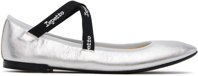 Kjole Repetto Repetto Joana Mary Jane Ballerina Flats Metalisk | V184VEMD