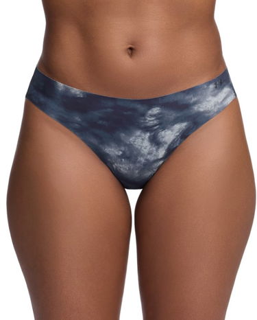 Trusser Under Armour Pure Stretch No Show Thong, 3-Pack Mørkeblå | 1383894-044, 1