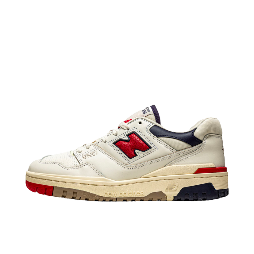 Sneakers og sko New Balance Aime Leon Dore x 550 "White Navy Red" Hvid | BB550A3