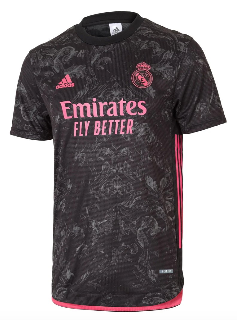 Jersey adidas Originals Real Madrid Third Authentic Shirt 20/21 Jersey Black Sort | GE0933