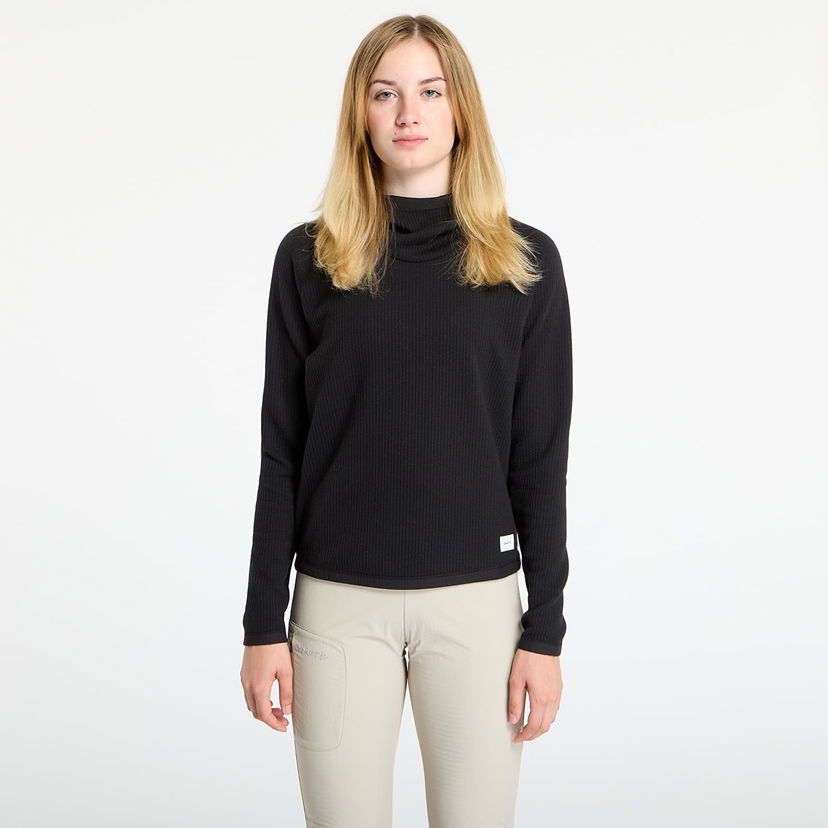 Sweater Craft Grid Hood Ribbed Mock Neck Top Sort | 1916668-999000