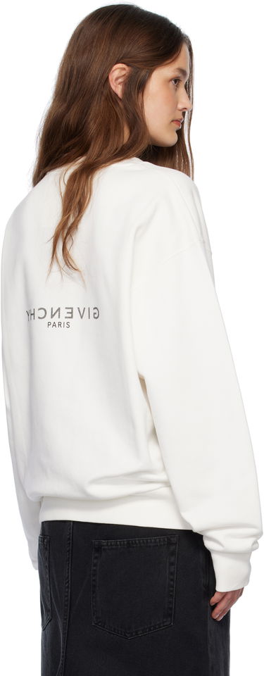 Sweater Givenchy Givenchy Reverse Sweatshirt Hvid | BMJ0LC3YQJ130, 2