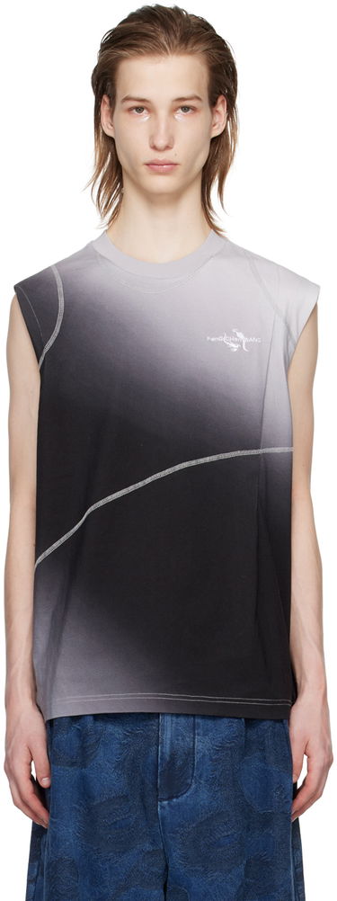 Tanktop Feng Chen Wang Feng Chen Wang Deconstructed Tank Top Grå | FMS17VS01, 0