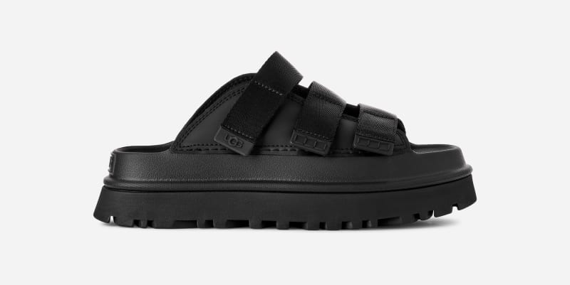 Sneakers og sko UGG GoldenGlow Slide Sort | 1167430-BLK