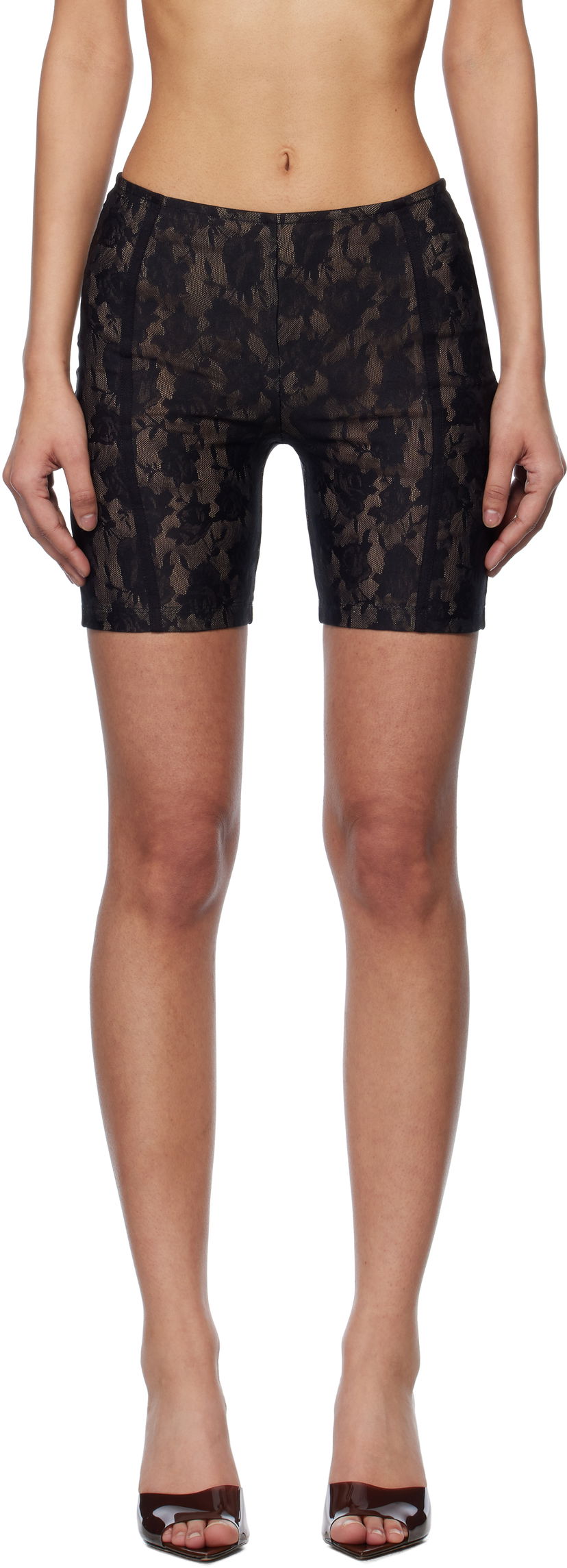 Shorts MISBHV MISBHV Stella Lace Shorts Sort | 250W354