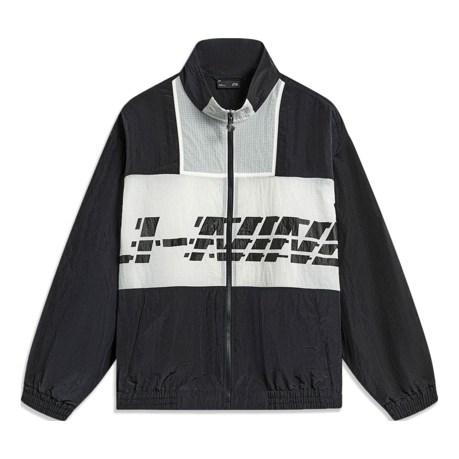 Vindjakke Li-Ning Windbreaker Athletic Jacket Sort | AJDT405-1, 0