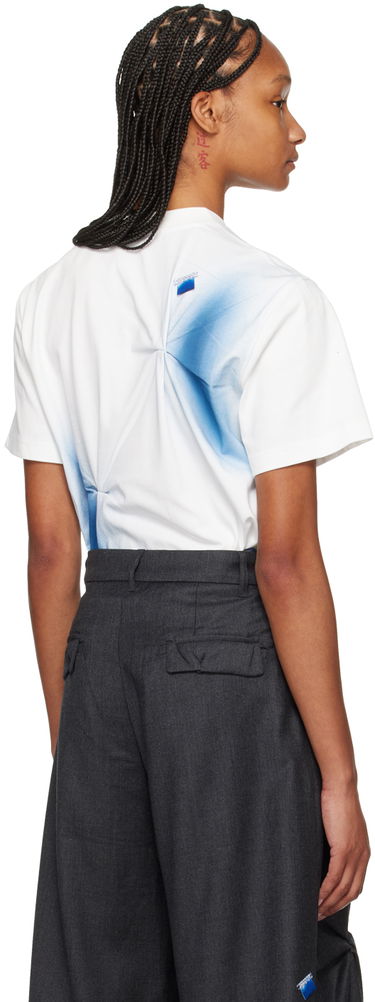 T-shirt ADER ERROR Nowia Graphic Print Cotton T-Shirt Hvid | BN01SSTS0102OW, 2