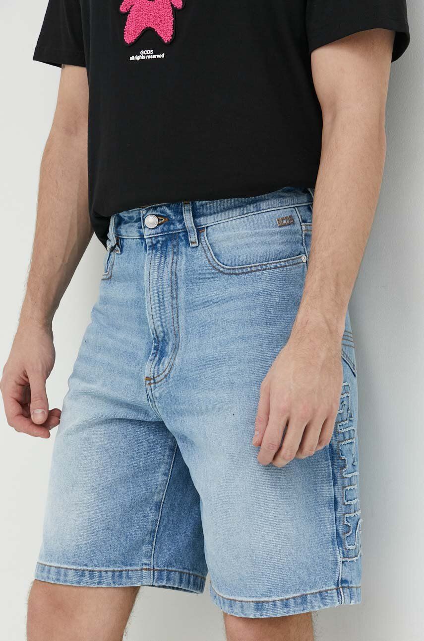 Shorts GCDS Denim Shorts Blå | CC94M031404, 0