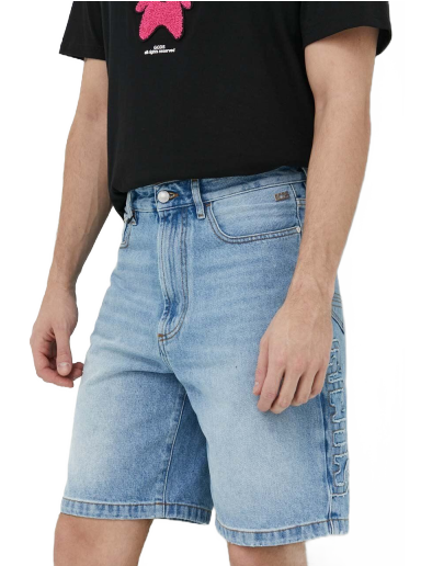 Shorts GCDS Denim Shorts Blå | CC94M031404