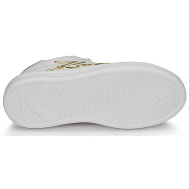 Sneakers og sko KARL LAGERFELD KAPRI Signia Lace Lthr Hvid | KL62510A-01G, 5