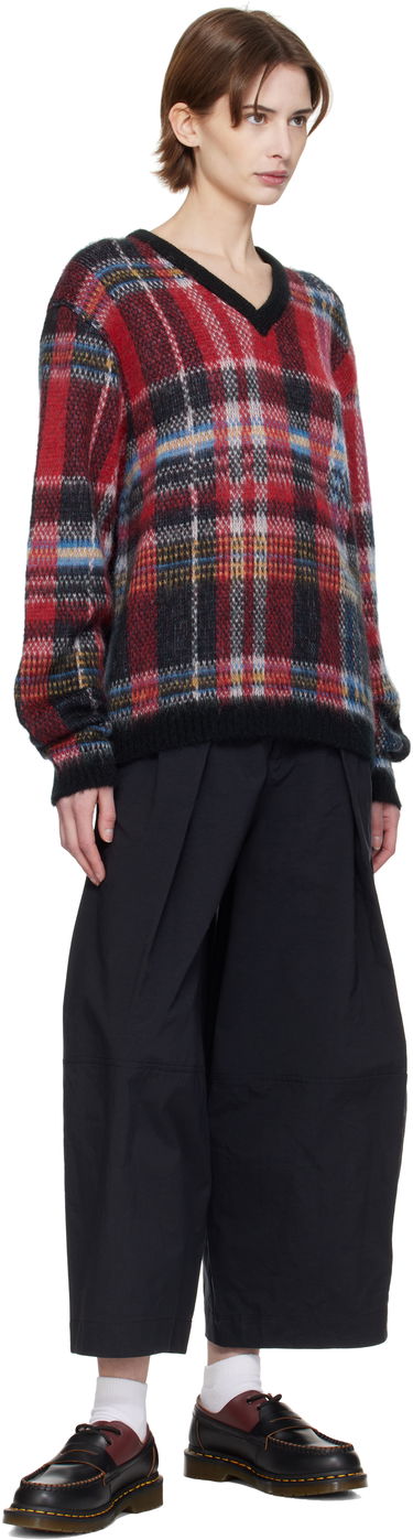 Sweater YMC YMC Vertigo Tartan V-Neck Sweater Flerfarvet | P8XMF, 3
